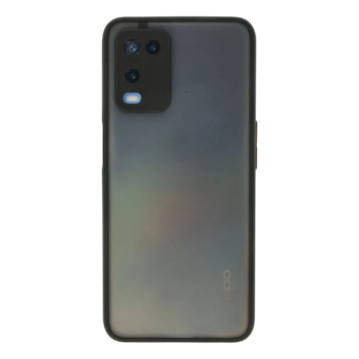BFS  Oppo A54 4G Kılıf Montreal Silikon Kapak - Siyah