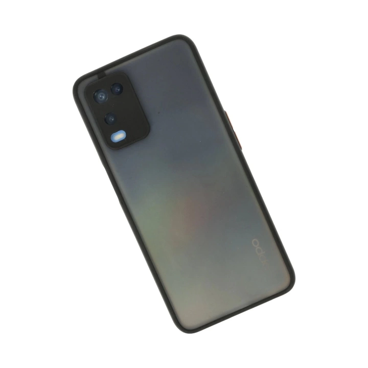 BFS  Oppo A54 4G Kılıf Montreal Silikon Kapak - Siyah