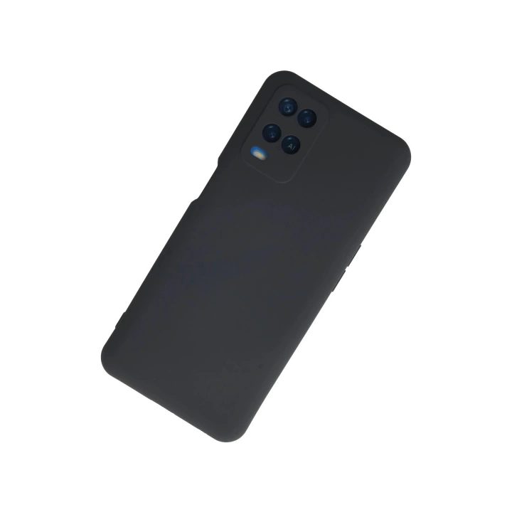 BFS  Oppo A54 4G Kılıf Nano içi Kadife Silikon - Lacivert