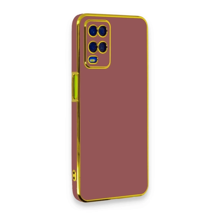 BFS  Oppo A54 4G Kılıf Volet Silikon - Kırmızı