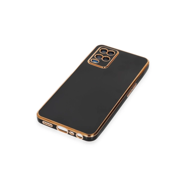 BFS  Oppo A54 4G Kılıf Volet Silikon - Siyah
