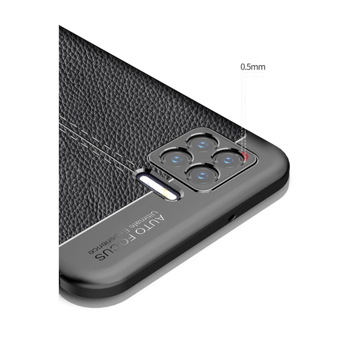 BFS  Oppo A73 Kılıf Auto Focus Kapak - Siyah