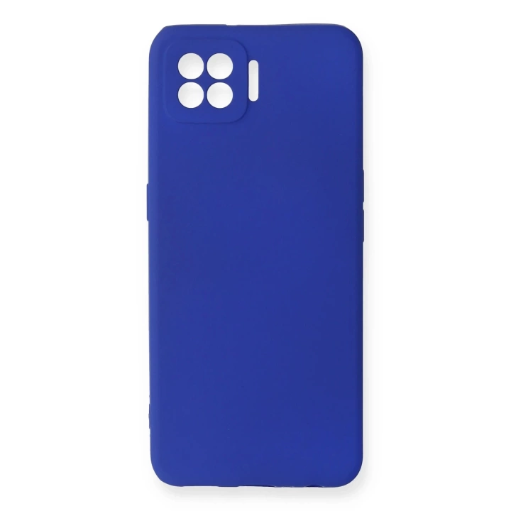 BFS  Oppo A73 Kılıf First Silikon - Mavi