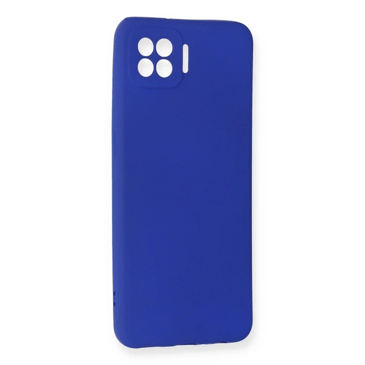 BFS  Oppo A73 Kılıf First Silikon - Mavi