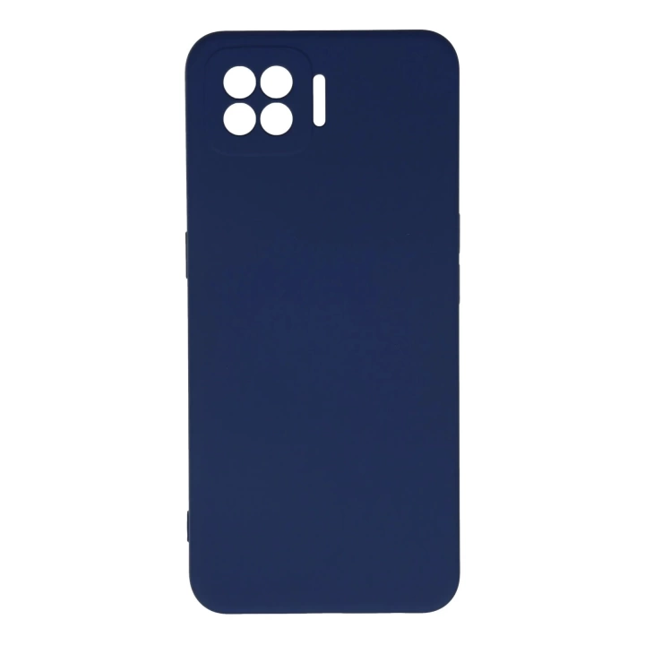 BFS  Oppo A73 Kılıf Nano içi Kadife Silikon - Lacivert