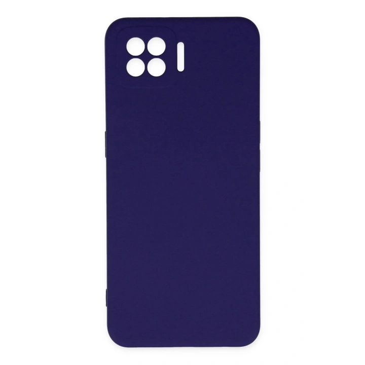 BFS Oppo A73 Kılıf Nano içi Kadife Silikon - Mor