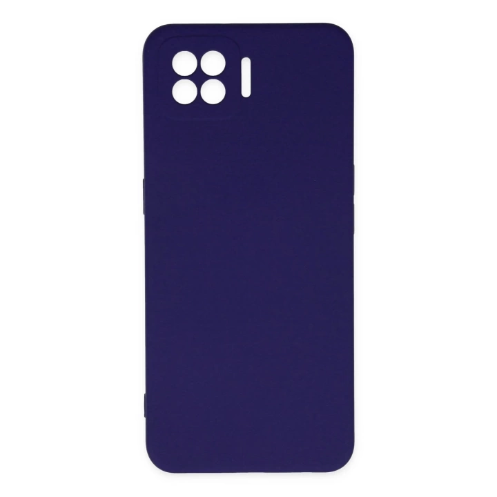 BFS  Oppo A73 Kılıf Nano içi Kadife Silikon - Mor