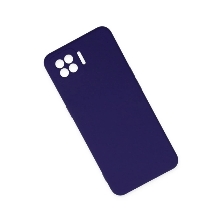 BFS  Oppo A73 Kılıf Nano içi Kadife Silikon - Mor