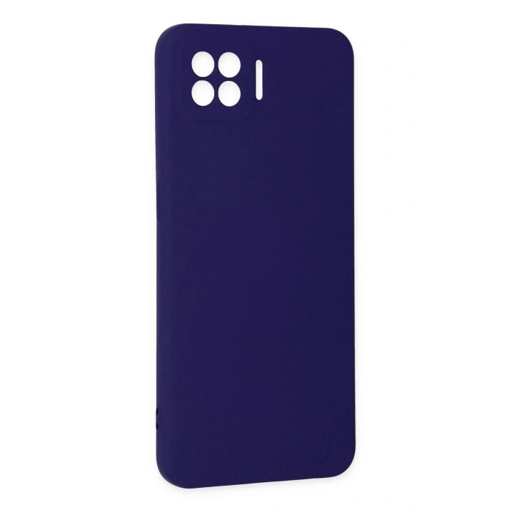 BFS Oppo A73 Kılıf Nano içi Kadife Silikon - Mor