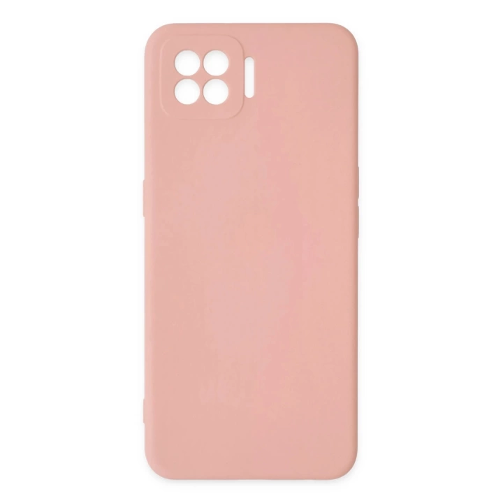 BFS  Oppo A73 Kılıf Nano içi Kadife Silikon - Pudra