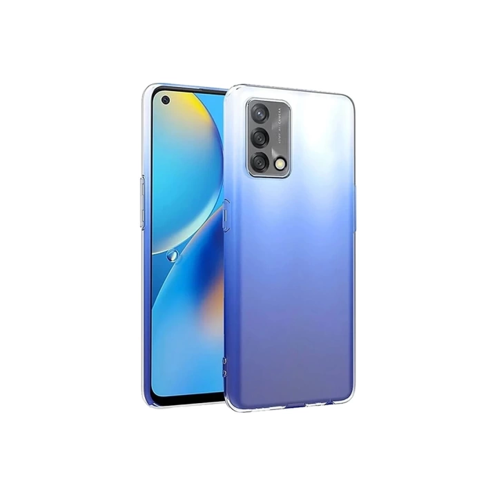 BFS  Oppo A74 4G Kılıf Lüx Şeffaf Silikon