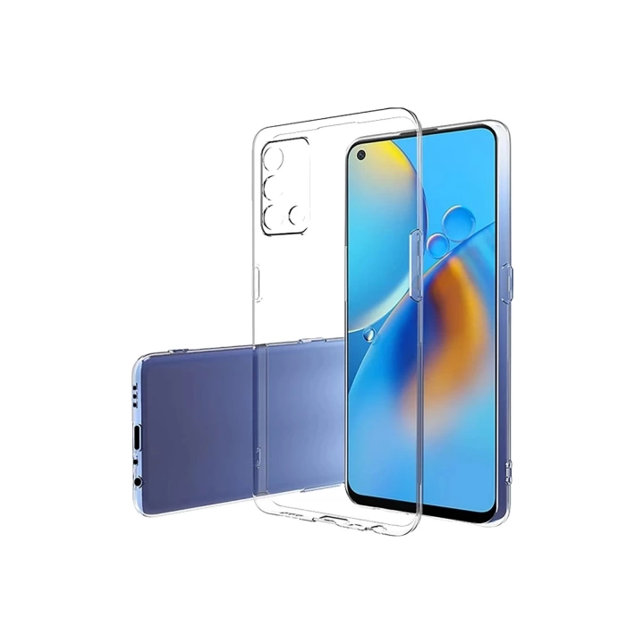 BFS  Oppo A74 4G Kılıf Lüx Şeffaf Silikon