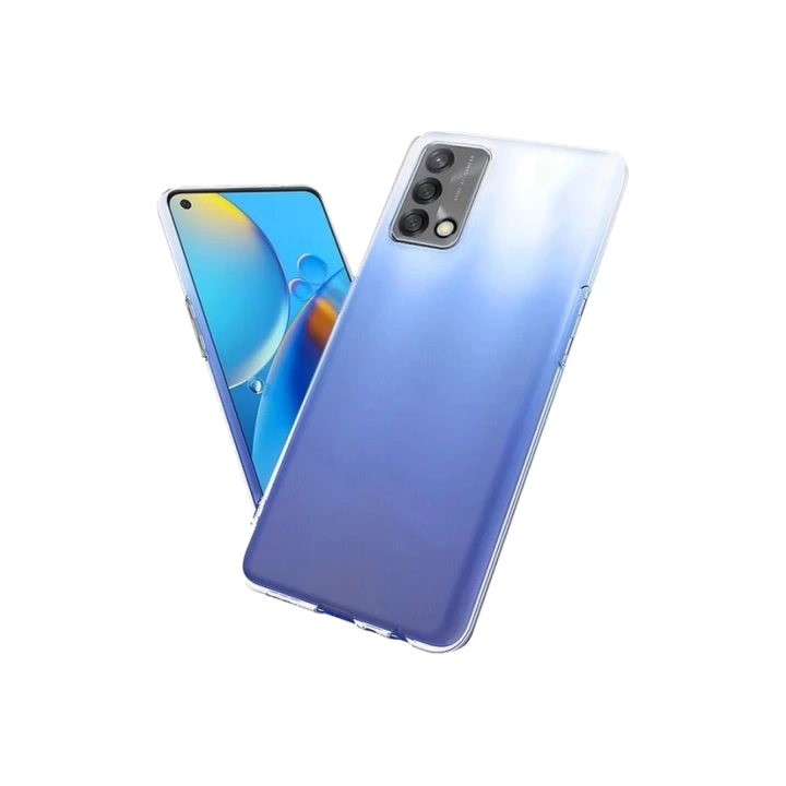 BFS  Oppo A74 4G Kılıf Lüx Şeffaf Silikon