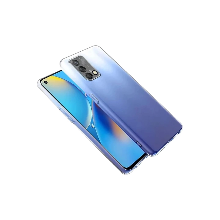 BFS  Oppo A74 4G Kılıf Lüx Şeffaf Silikon
