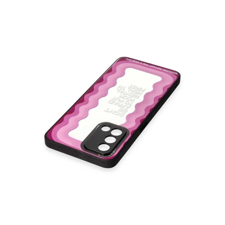 BFS  Oppo A74 4G Kılıf Mirror Desenli Kapak - Mirror - 11