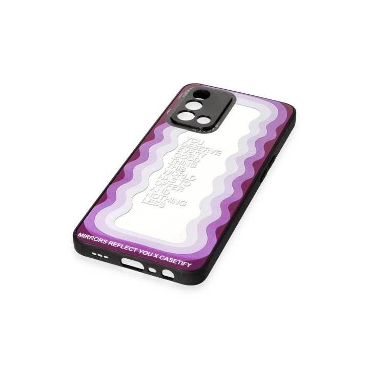 BFS  Oppo A74 4G Kılıf Mirror Desenli Kapak - Mirror - 5