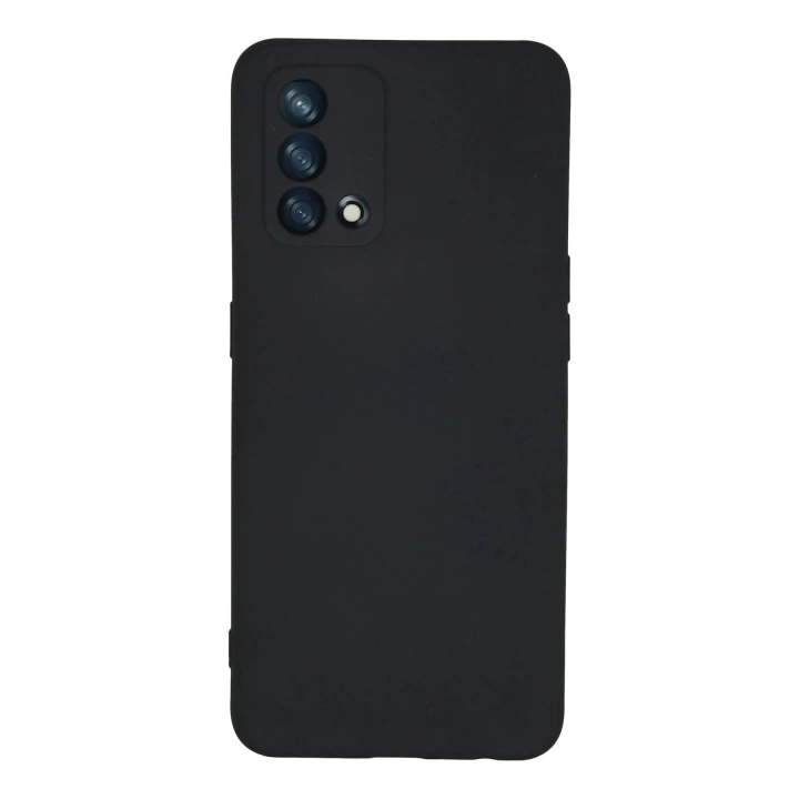 BFS  Oppo A74 4G Kılıf Nano içi Kadife Silikon - Lacivert