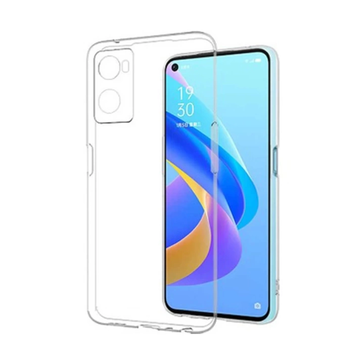 BFS  Oppo A96 Kılıf Lüx Şeffaf Silikon