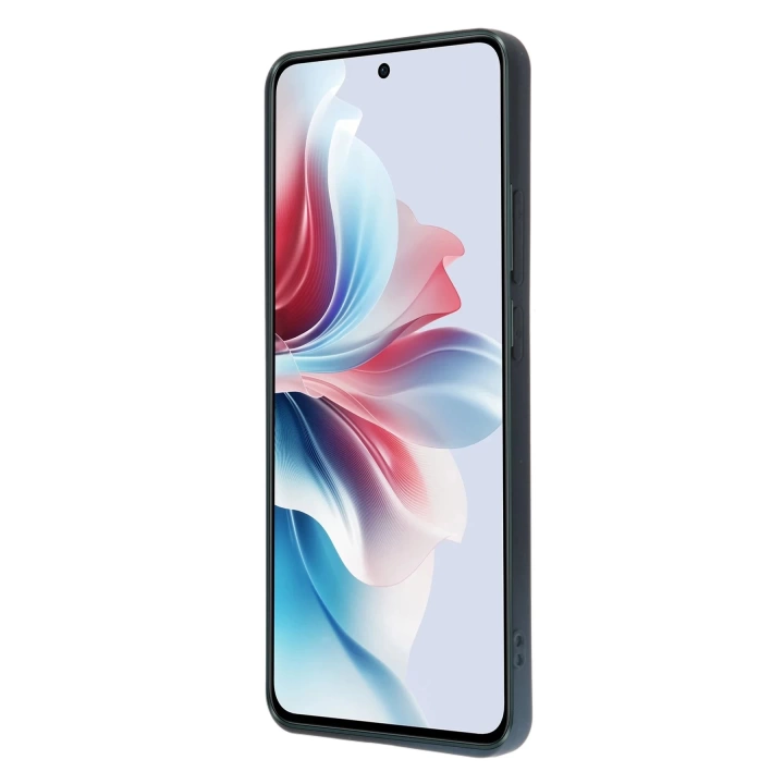 BFS  Oppo Reno 11F Kılıf Aras Deri Kapak - Pudra
