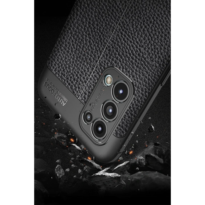 BFS Oppo Reno 5 Kılıf Auto Focus Kapak - Lacivert