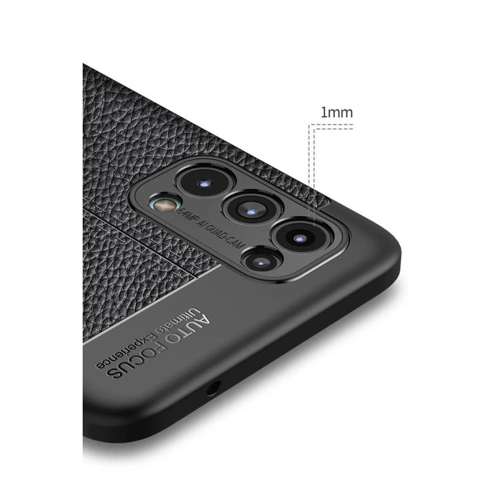 BFS  Oppo Reno 5 Kılıf Auto Focus Kapak - Lacivert
