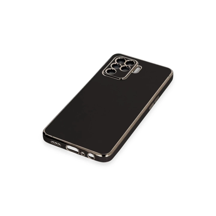 BFS  Oppo Reno 5 Lite Kılıf Volet Silikon - Siyah