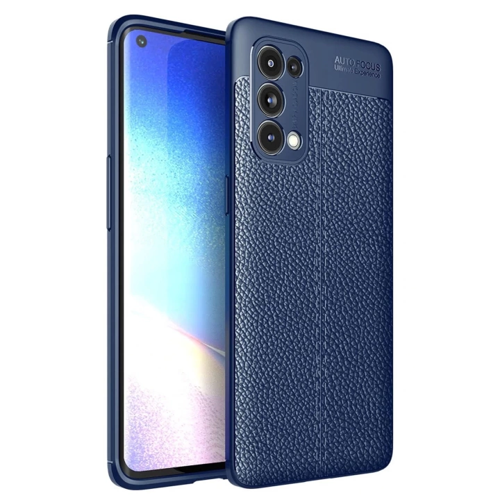 BFS  Oppo Reno 5 Pro Kılıf Auto Focus Kapak - Lacivert