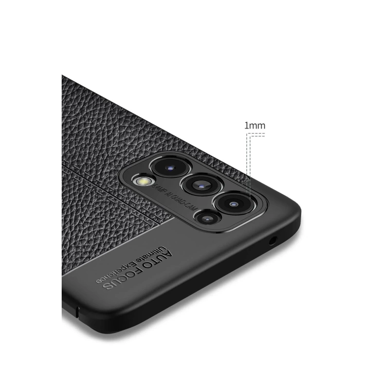 BFS  Oppo Reno 5 Pro Kılıf Auto Focus Kapak - Siyah