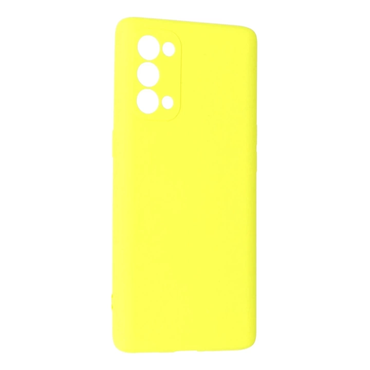 BFS  Oppo Reno 5 Pro Kılıf First Silikon - Sarı