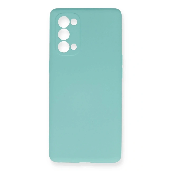BFS  Oppo Reno 5 Pro Kılıf Nano içi Kadife Silikon - Turkuaz
