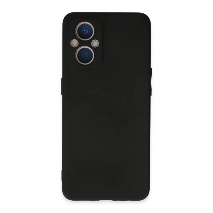 BFS  Oppo Reno 7 Lite Kılıf First Silikon - Siyah