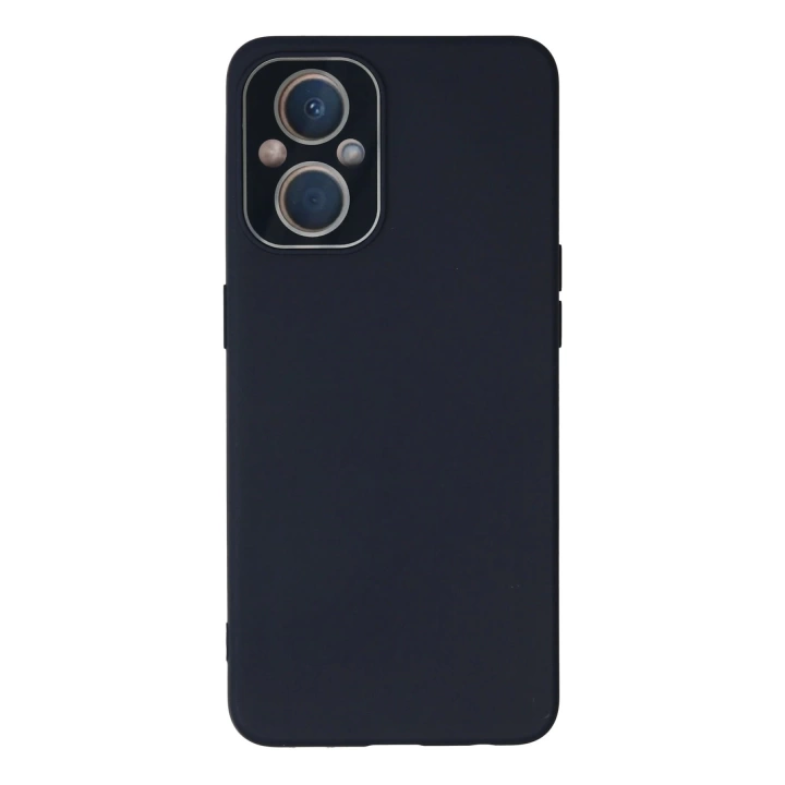 BFS  Oppo Reno 7 Lite Kılıf Lansman Glass Kapak - Lacivert