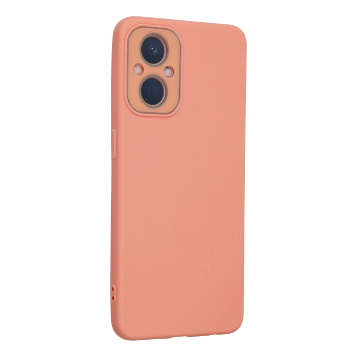 BFS  Oppo Reno 7 Lİte Kılıf Lansman Glass Kapak - Pembe