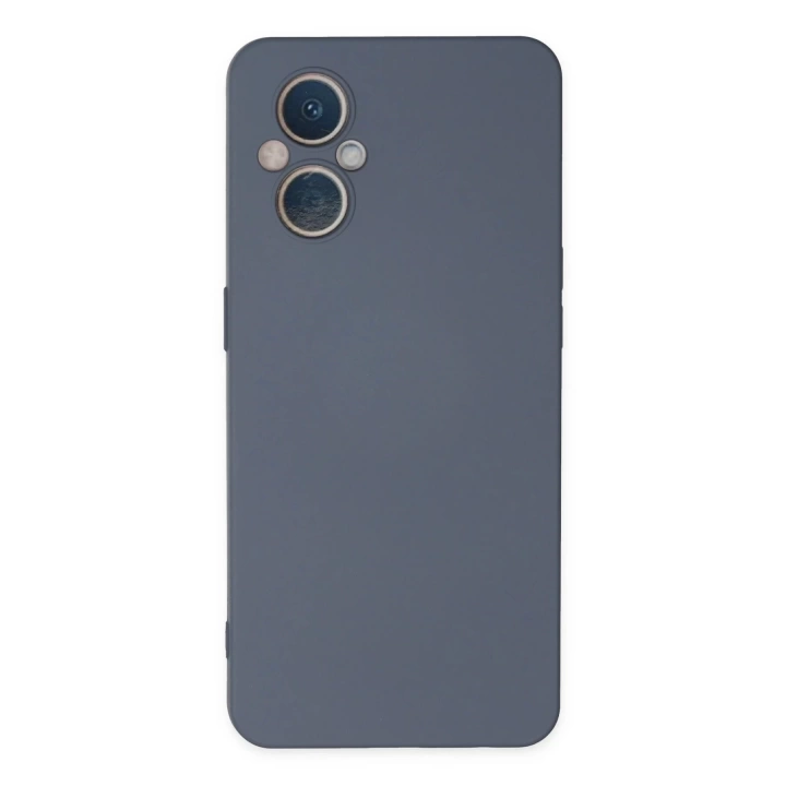 BFS  Oppo Reno 7 Lite Kılıf Nano içi Kadife Silikon - Gri