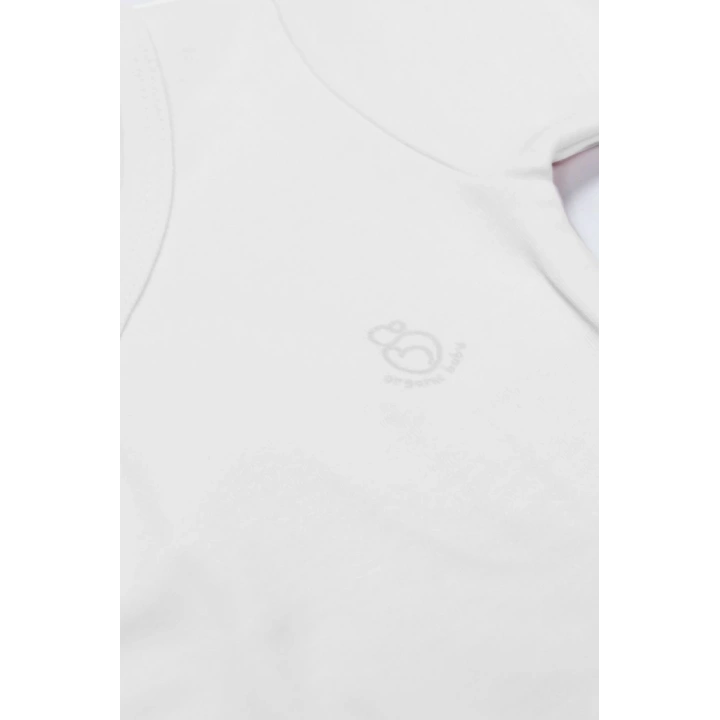 BFS Organik Natural Basic Style Kruvaze Uzun Kol Body BS17102 Beyaz