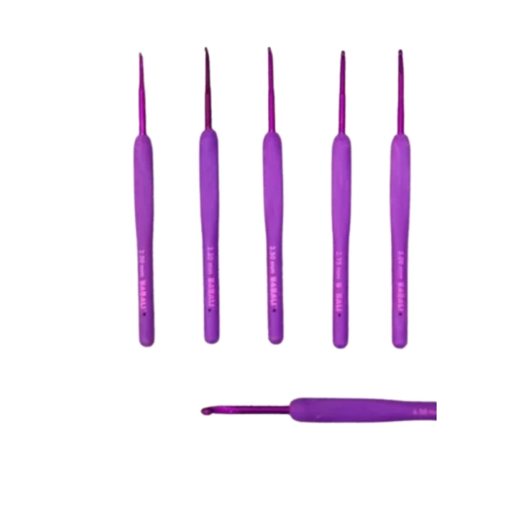BFS Örgü Tığ Purple  4 Numara