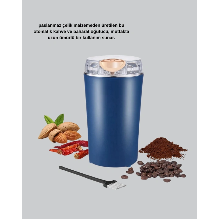 BFS Otomatik Paslanmaz Çelik Kahve ve Baharat Öğütücü