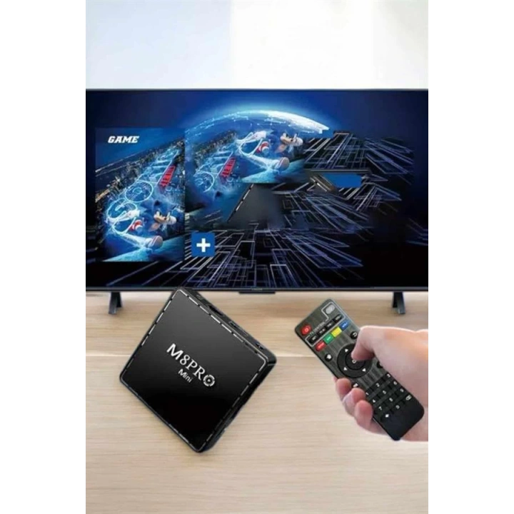 BFS Oyun Konsolu Çift Kollu 1000 Oyunlu TV Box Netflix Youtube Atari