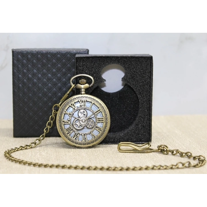 BFS Özel Kutulu Antik Köstekli Saat Alk4666