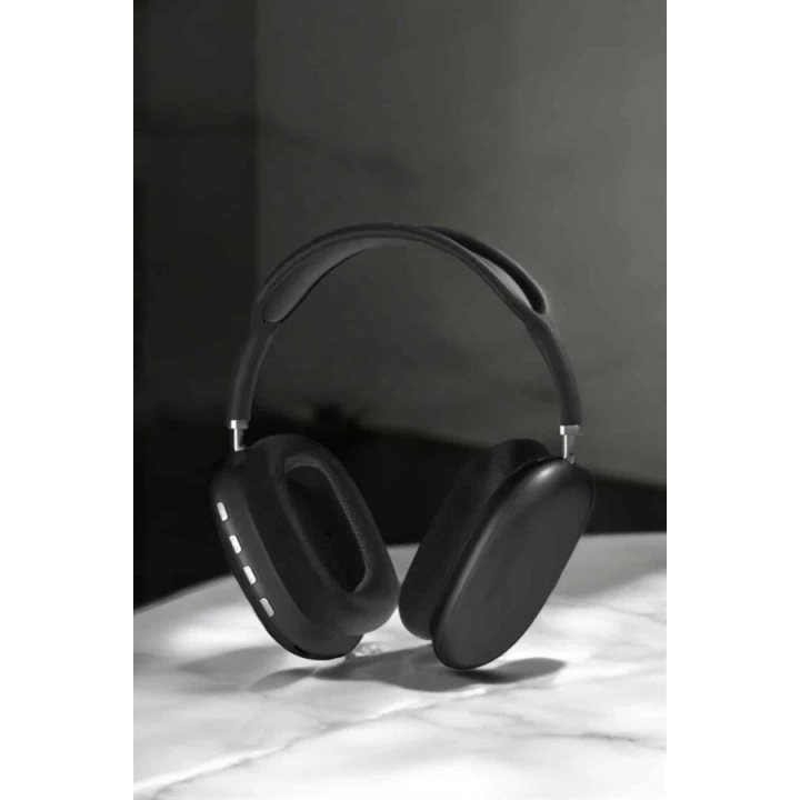 BFS P9 Plus Kulaklık Siyah Bluetooth Bağlantılı Kulak Üstü Kablosuz