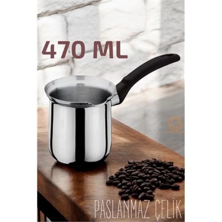 BFS Paslanmaz Çelik Cezve 470 ml