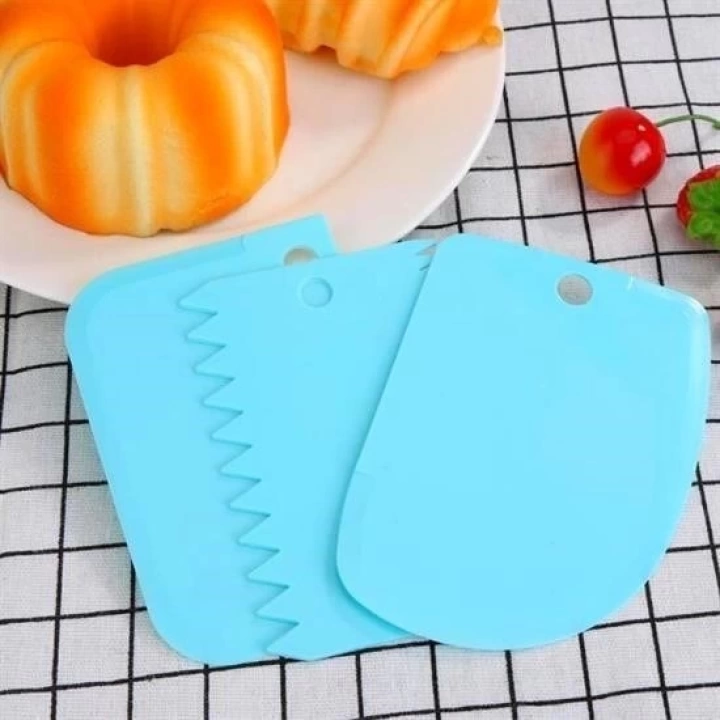BFS  Pasta Hamur Şekillendirici Spatula Kesici Kazıyıcı Dekoratör Set