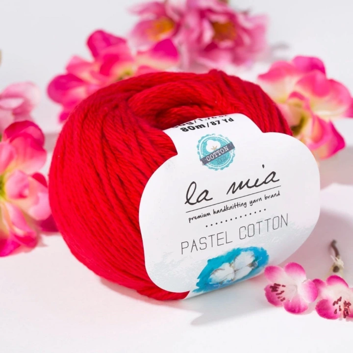 BFS  Pastel Cotton Kırmızı El Örgü İpi - L004 - 33611
