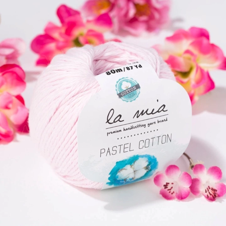 BFS  Pastel Cotton Pembe El Örgü İpi - L057 - 33616