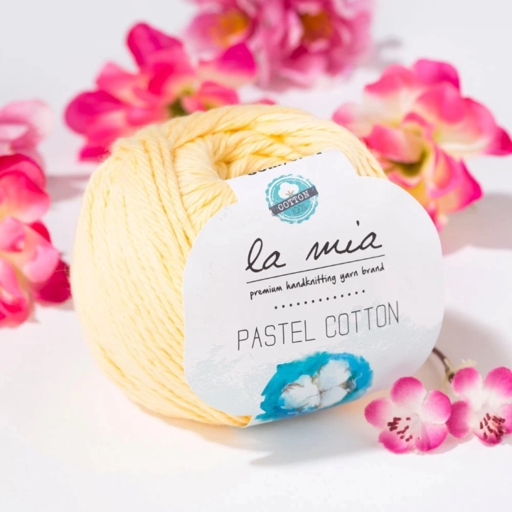 BFS  Pastel Cotton Sarı El Örgü İpi - L060 - 33615