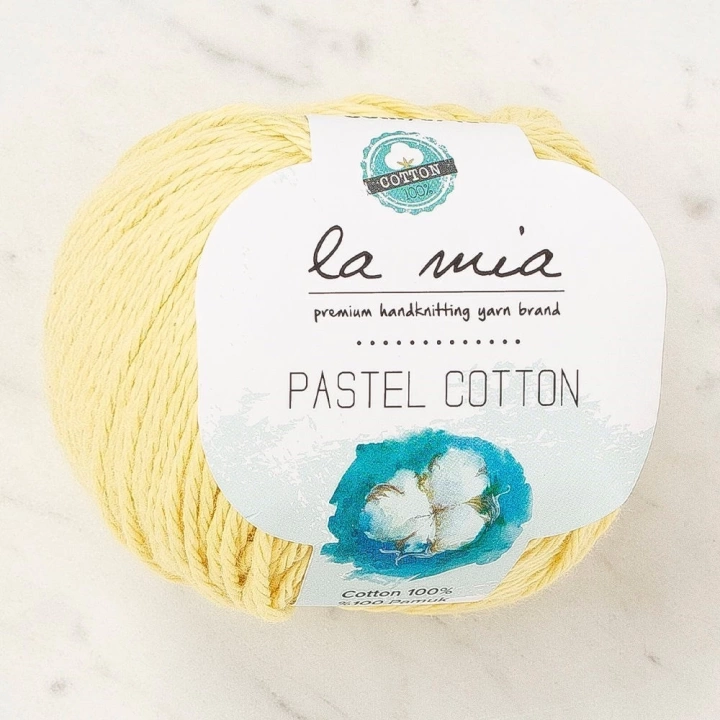 BFS  Pastel Cotton Sarı El Örgü İpi - L183 - 33959