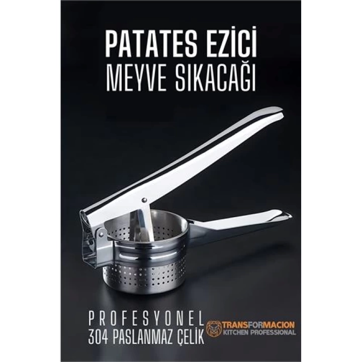 BFS  Patates Ezici Meyve Sıkacağı Sıkacağı Sebze Presi 304 Paslanmaz Çelik