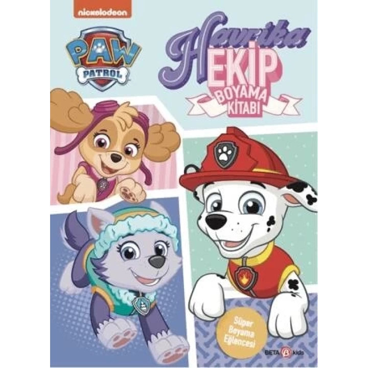 BFS   Paw Patrol Havrika Ekip Boyama Kitabı