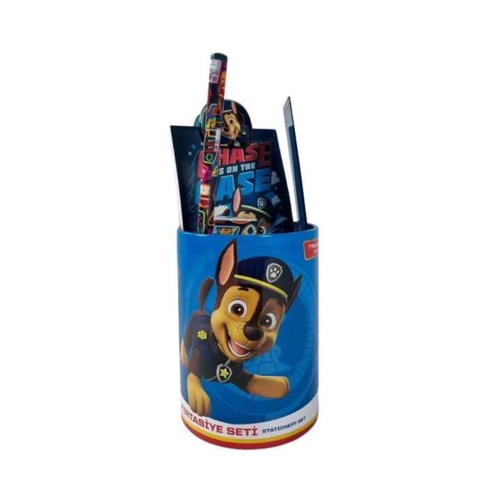 BFS   Paw Patrol Metal Kalemlikli 7 Parça Kırtasiye Seti