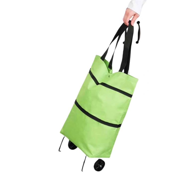 BFS Pazar Arabası ve Alışveriş Çantası Çift Yönlü Kolay Tekerlekli Taşınabilir